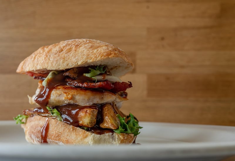 Grilled Portobello Mushroom Burger